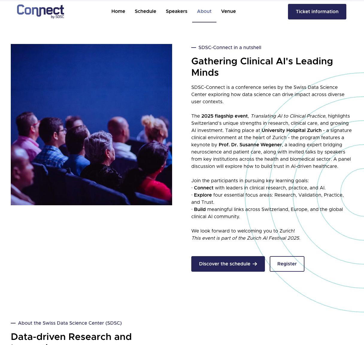 SDSC Connect — Event Platform